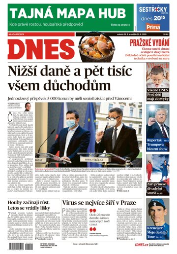 Obálka e-magazínu MF Dnes 29.8.2020