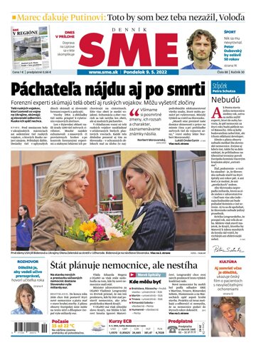 Obálka e-magazínu SME 9-5-2022