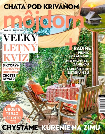 Obálka e-magazínu Môj dom 8/2022