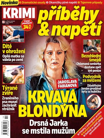 Obálka e-magazínu Krimi revue - příběhy a napětí 10/22