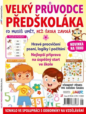 Obálka e-magazínu Knihovnička Junior - Než škola zavolá... 1/22