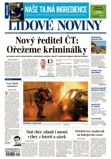 Obálka e-magazínu Lidové noviny 30.6.2023