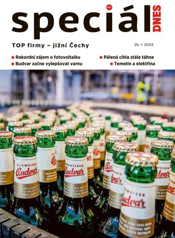 Obálka e-magazínu Magazín DNES SPECIÁL Jižní Čechy - 26.1.2024