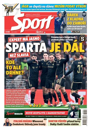 Obálka e-magazínu Sport 17.2.2024