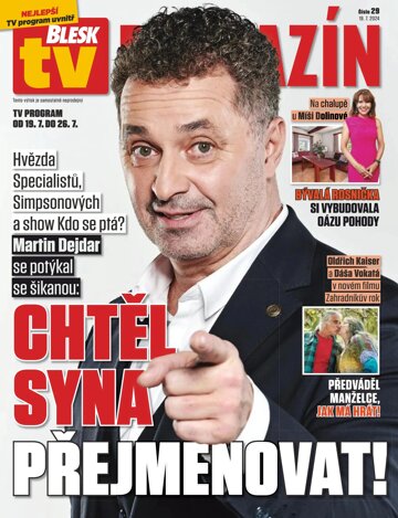 Obálka e-magazínu Blesk Tv magazín - 19.07.2024