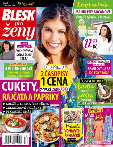 Obálka e-magazínu Blesk pro ženy 30/2024