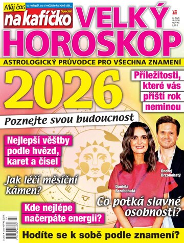 Obálka e-magazínu Můj čas na kafíčko - Horoskopy 3/2025