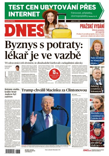 Obálka e-magazínu MF Dnes 20.2.2026