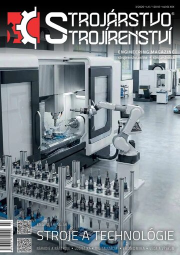 Obálka e-magazínu STROJÁRSTVO/STROJÍRENSTVÍ