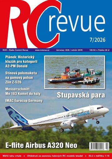 Obálka e-magazínu RC revue 7/2026