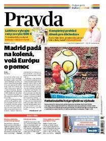 Obálka e-magazínu Pravda 9.6.2012