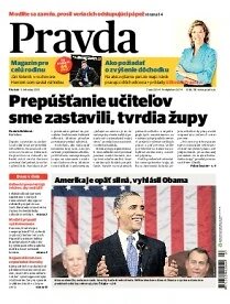 Obálka e-magazínu Pravda 14. 2. 2013