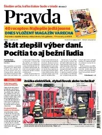 Obálka e-magazínu Pravda 27. 9. 2013