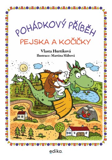 Obálka knihy Pohádkový příběh pejska a kočičky