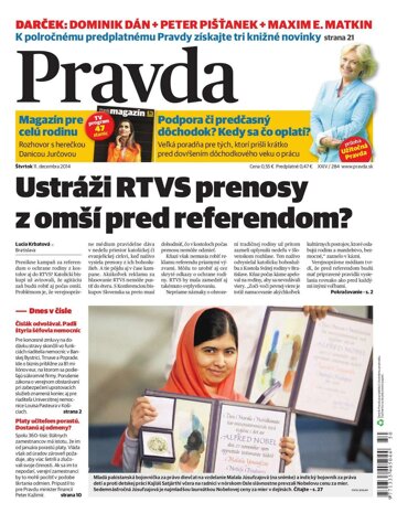 Obálka e-magazínu Pravda 11.12.2014