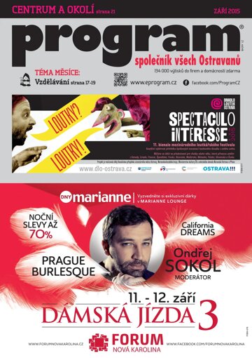 Obálka e-magazínu Program OV 9-2015