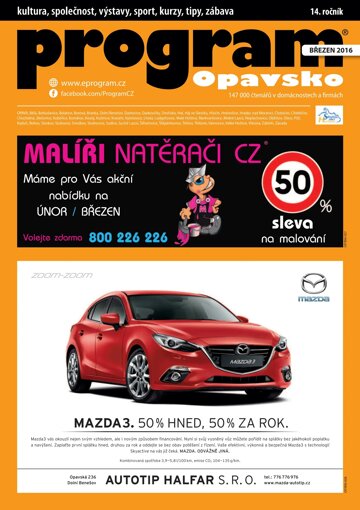 Obálka e-magazínu Program OP 03-2016