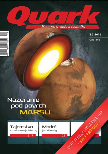Obálka e-magazínu Quark 3/2016