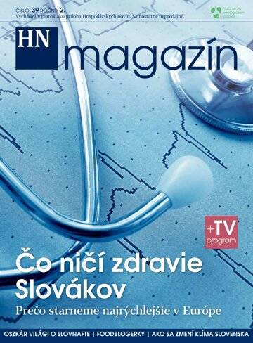 Obálka e-magazínu Prílohy HN magazín č. 39