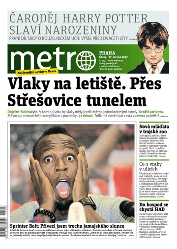 Obálka e-magazínu deník METRO 27.6.2017