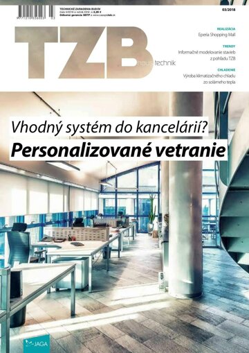 Obálka e-magazínu TZB HAUSTECHNIK 3/2018