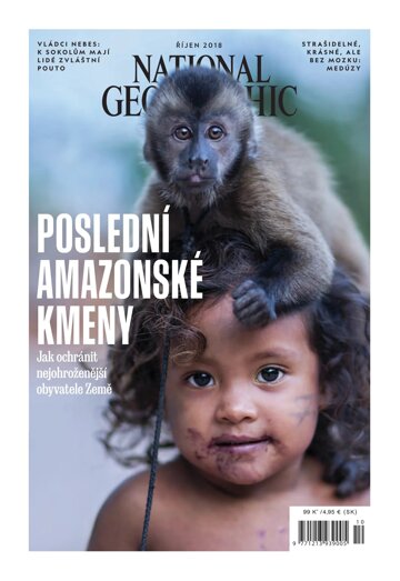 Obálka e-magazínu National Geographic 10/2018