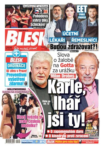 Obálka e-magazínu Blesk 11.6.2019