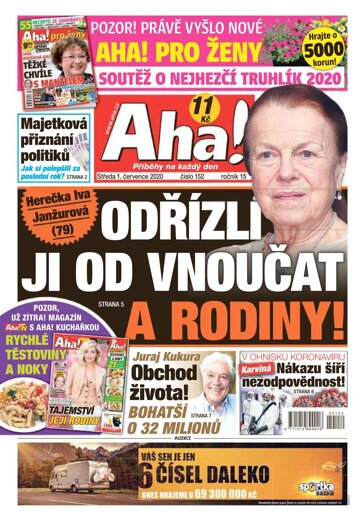 Obálka e-magazínu AHA! 1.7.2020