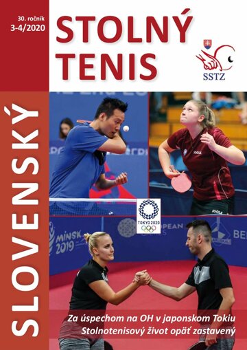 Obálka e-magazínu Slovenský stolný tenis 3-4/2020