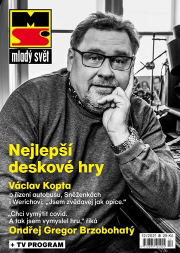 Obálka e-magazínu Mladý svět 12/2021