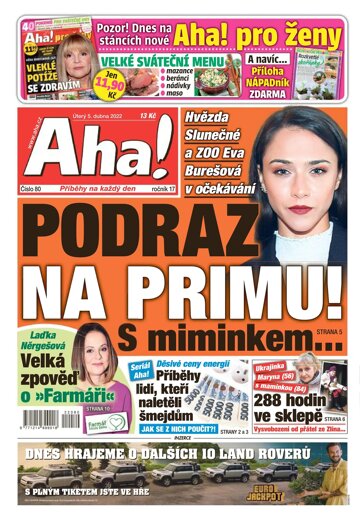 Obálka e-magazínu AHA! 5.4.2022