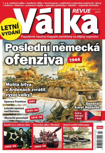 Obálka e-magazínu Válka REVUE 7-8/2012