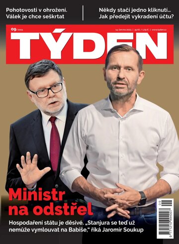 Obálka e-magazínu Týden 9/2023