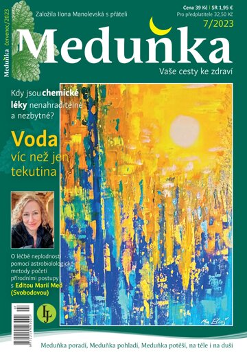 Obálka e-magazínu Meduňka 7/2023