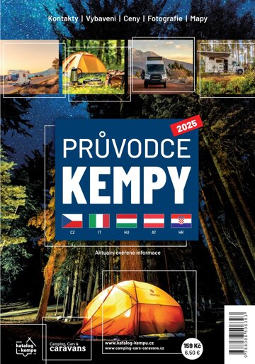 Obálka e-magazínu Průvodce KEMPY 2025