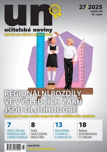 Obálka e-magazínu Učitelské noviny 27/2025