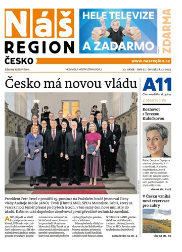 Obálka e-magazínu Náš Region - Česko 51/2025