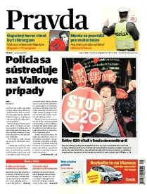 Obálka e-magazínu Pravda 11.11.2010