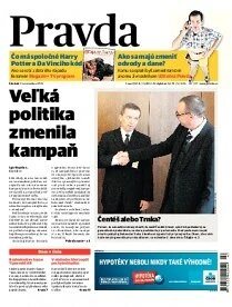 Obálka e-magazínu Pravda 25.11.2010