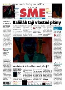 Obálka e-magazínu SME 25.10.2013