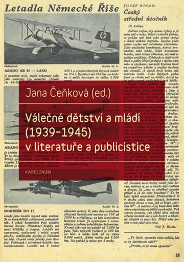 Obálka knihy Válečné dětství a mládí (1939–1945) v literatuře a publicistice