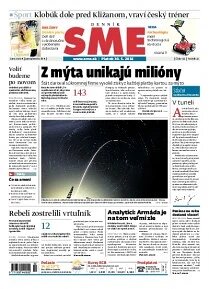 Obálka e-magazínu SME 30.5.2014