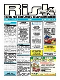 Obálka e-magazínu Risk 71/2014