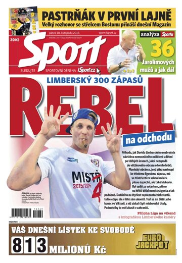 Obálka e-magazínu Sport 18.11.2016