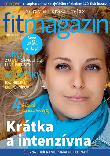 Obálka e-magazínu Fitmagazín - október 2017
