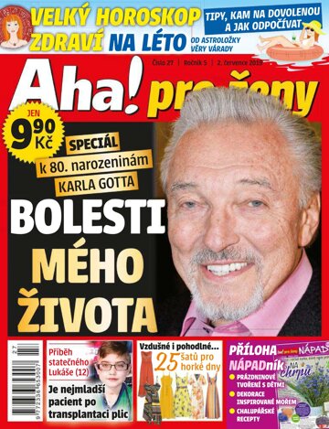 Obálka e-magazínu AHA! pro ženy 27/2019