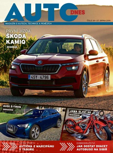 Obálka e-magazínu Auto DNES 27.8.2019