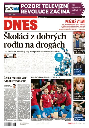 Obálka e-magazínu MF Dnes 15.11.2019