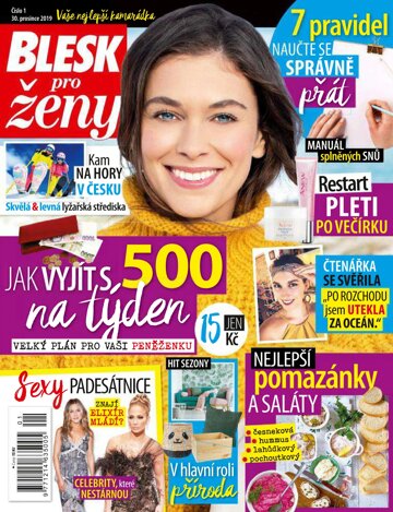 Obálka e-magazínu Blesk pro ženy 1/2020