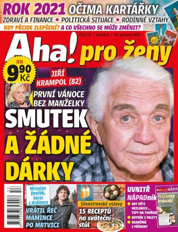 Obálka e-magazínu AHA! pro ženy 53/2020